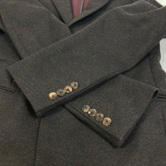 GUCCI Jacket wool Brown apparel tailored mens 48     Used Authentic