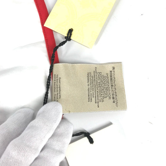 GUCCI Other fashion goods 666440 cotton white baby baby baby GG Apple Bib Bib Kids Used Authentic