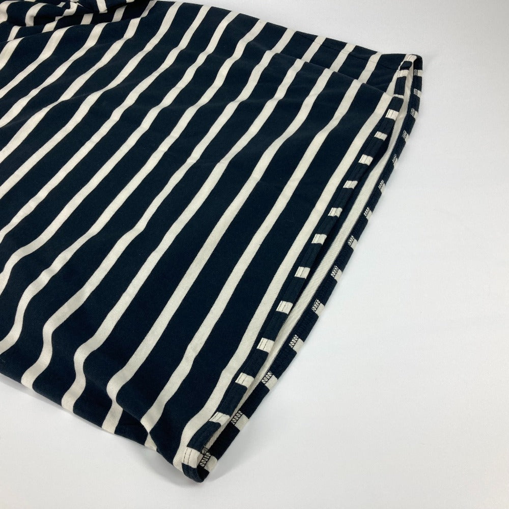 GUCCI Short sleeve T-shirt 574931 cotton Navy border mens S Used Authentic