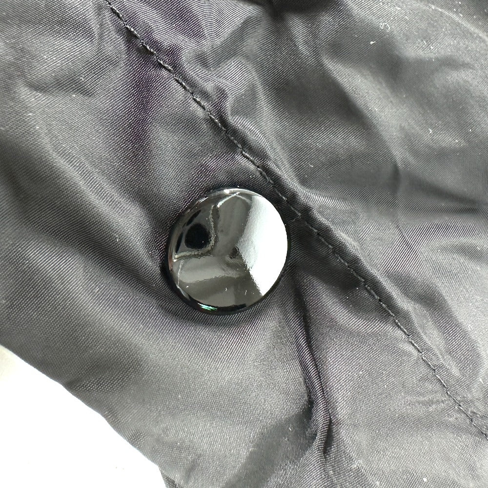 GUCCI poncho 626382 polyamide black Hoodie logo Women M Used Authentic