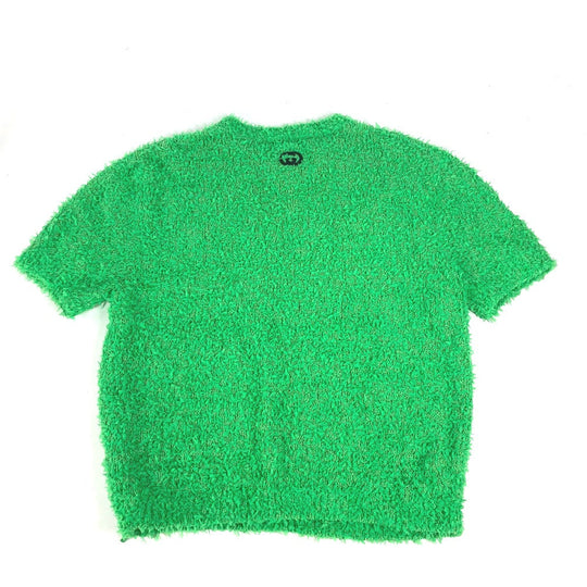 GUCCI Short sleeve T-shirt cotton green GG XS