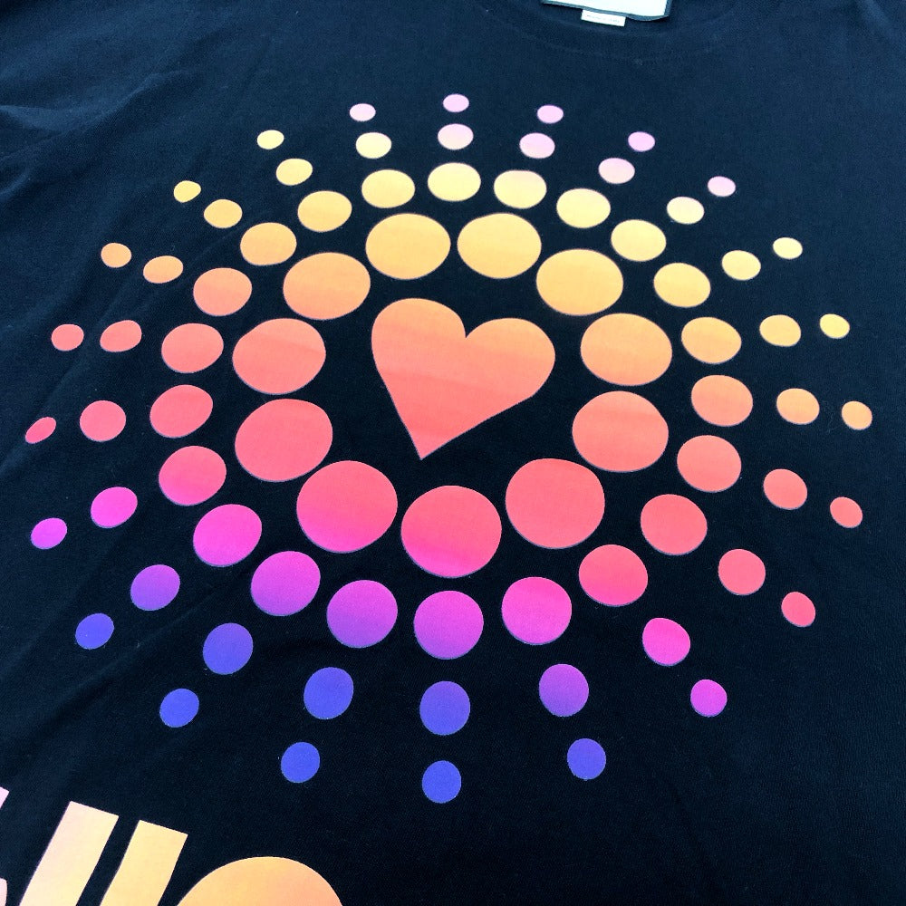 GUCCI Short sleeve T-shirt cotton black Heart dot XS