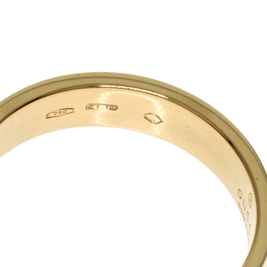 GUCCI Ring 18K Yellow Gold gold Icon # 9 Women Used Authentic