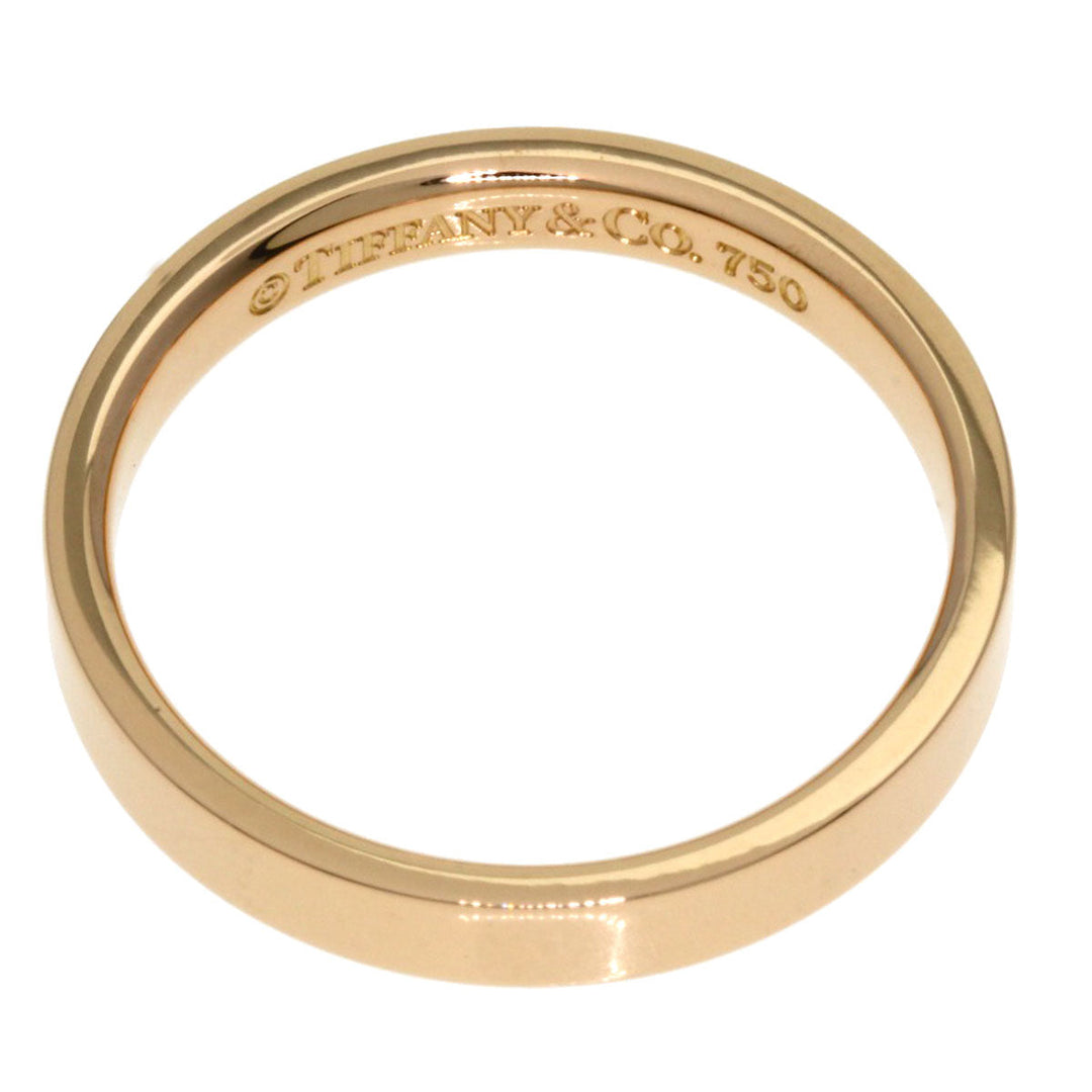 TIFFANY&Co. Ring 18K Pink Gold gold Flat band Women Used Authentic