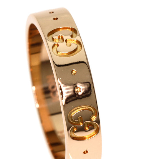 GUCCI Ring 18K Pink Gold gold icon Women Used Authentic