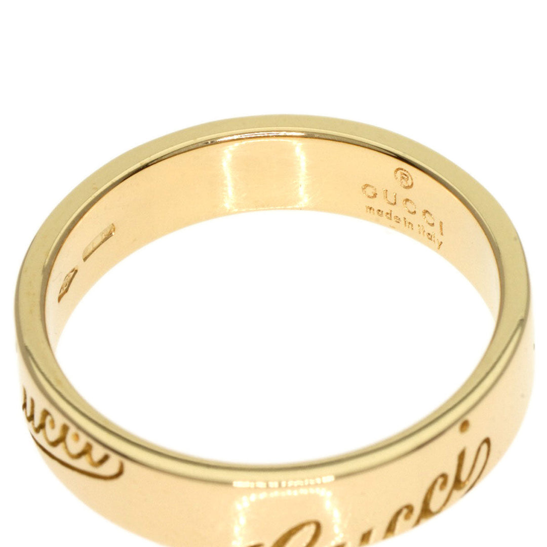 GUCCI Ring 18K Yellow Gold gold Icon Print #9