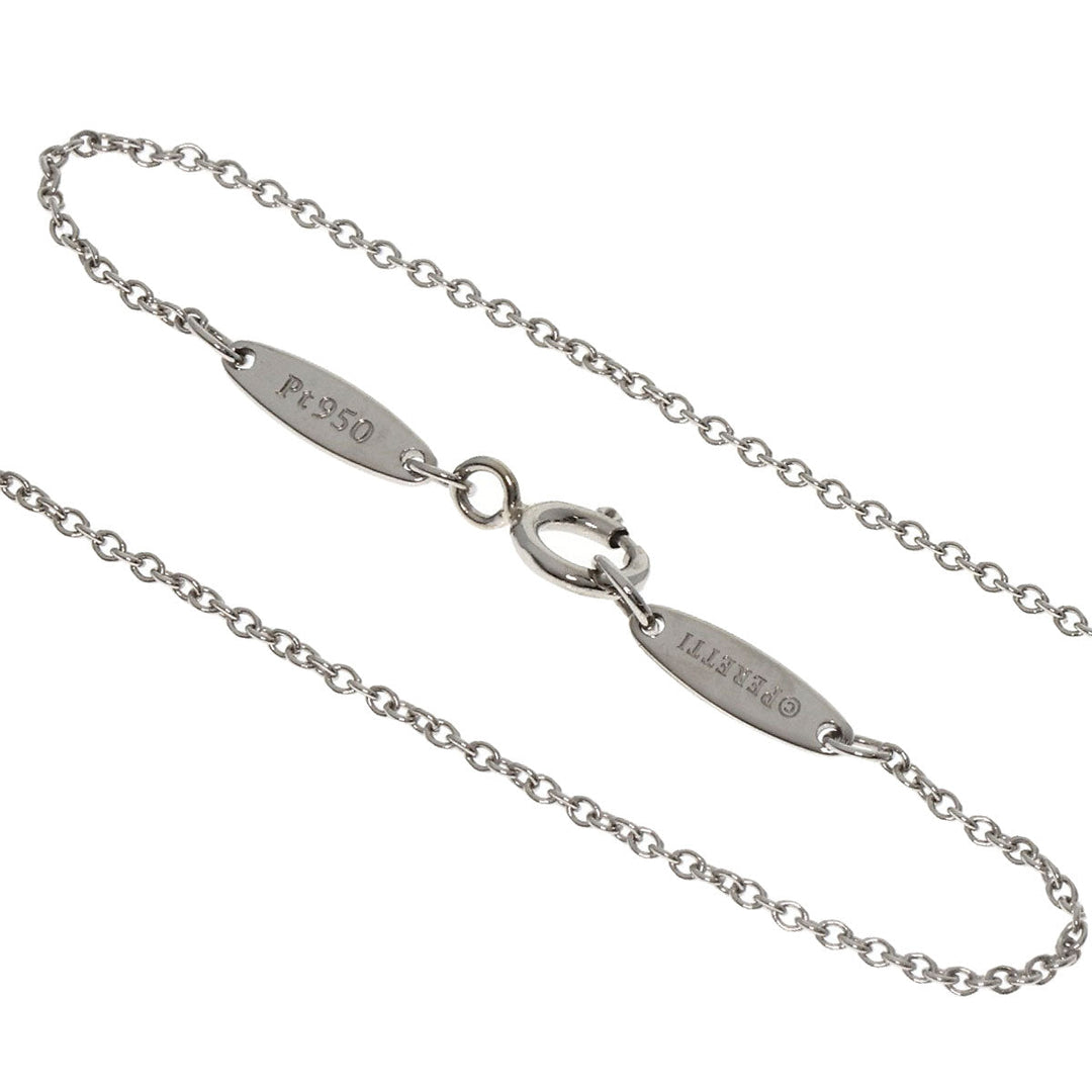 TIFFANY&Co. Necklace PT950 Silver By the yard 1P diamond