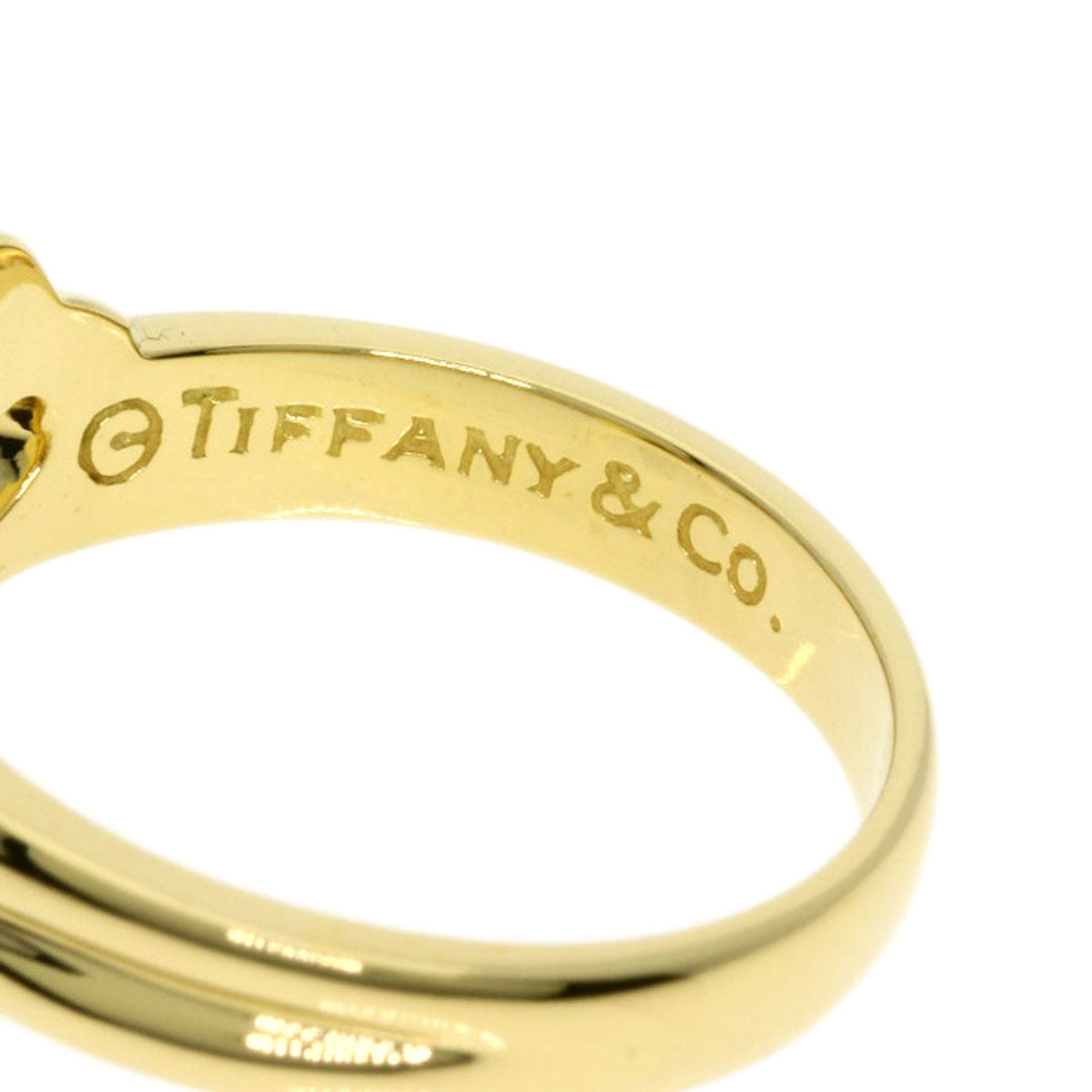 TIFFANY&Co. Ring 18K Yellow Gold gold Triple heart Women Used Authentic