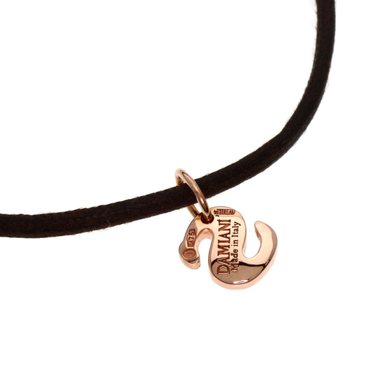 Damiani bracelet K9PG pink Initials S Diamond Women Used Authentic