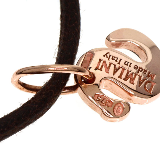 Damiani bracelet K9PG pink Initials S Diamond Women Used Authentic