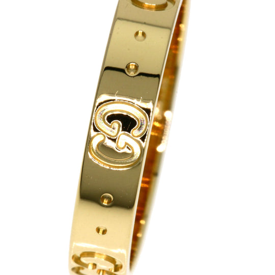 GUCCI Ring 18K Yellow Gold gold Icon # 19 Women Used Authentic