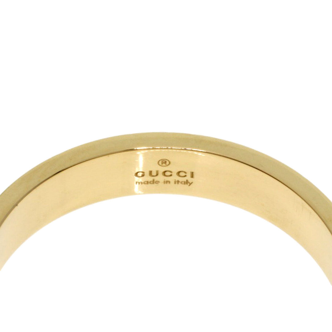 GUCCI Ring 18K Yellow Gold gold Icon # 19 Women Used Authentic