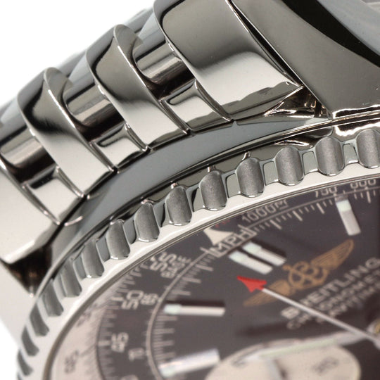 BREITLING Watches A23322 Stainless Steel Silver Navitimer Chronograph mens Used Authentic
