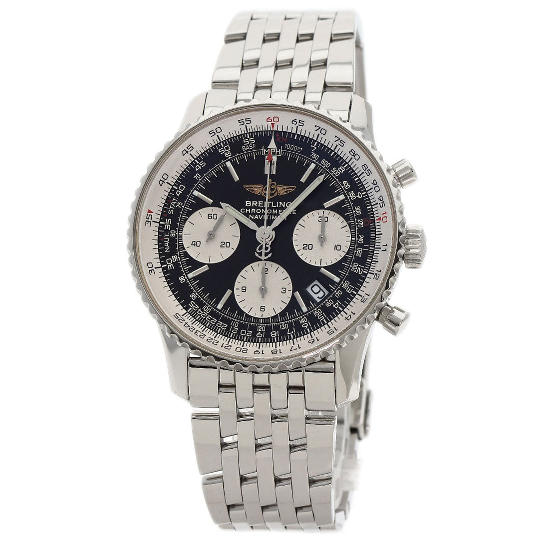 BREITLING Watches A23322 Stainless Steel Silver Navitimer Chronograph mens Used Authentic
