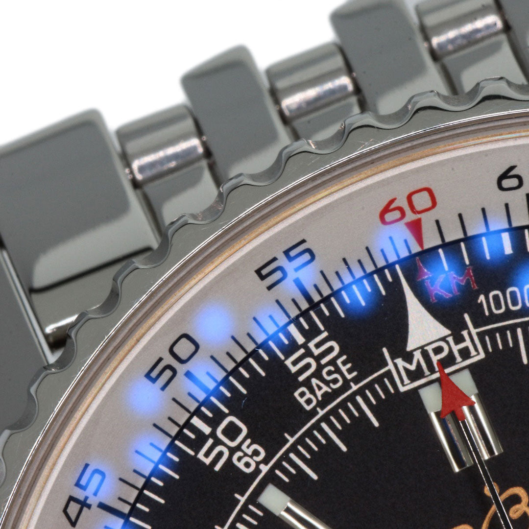 BREITLING Watches A23322 Stainless Steel Silver Navitimer Chronograph mens Used Authentic