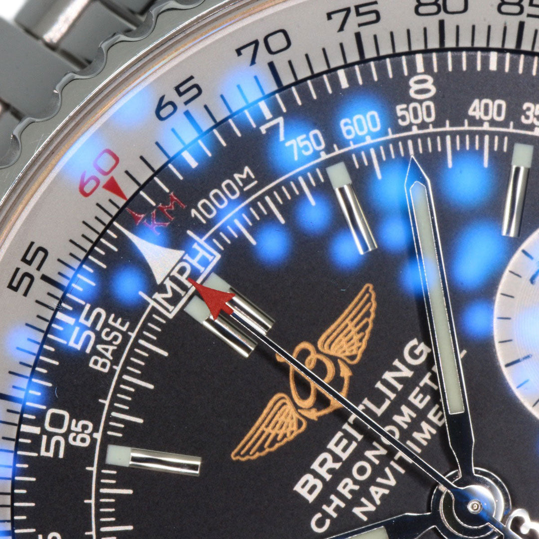BREITLING Watches A23322 Stainless Steel Silver Navitimer Chronograph mens Used Authentic