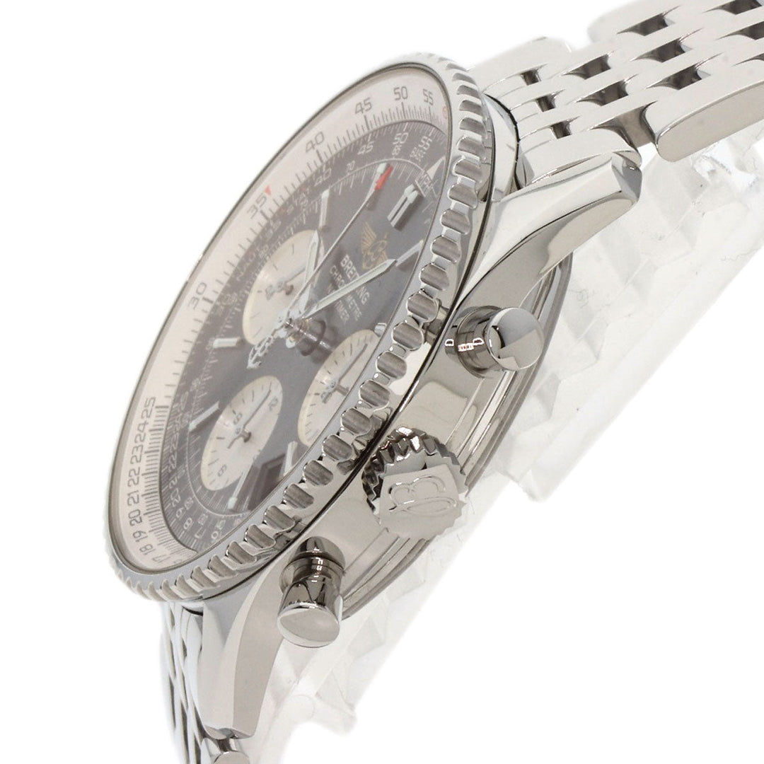 BREITLING Watches A23322 Stainless Steel Silver Navitimer Chronograph mens Used Authentic