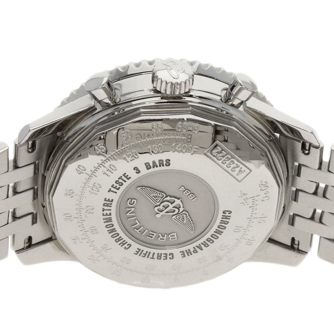 BREITLING Watches A23322 Stainless Steel Silver Navitimer Chronograph mens Used Authentic