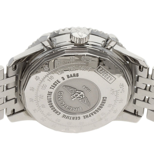 BREITLING Watches A23322 Stainless Steel Silver Navitimer Chronograph mens Used Authentic