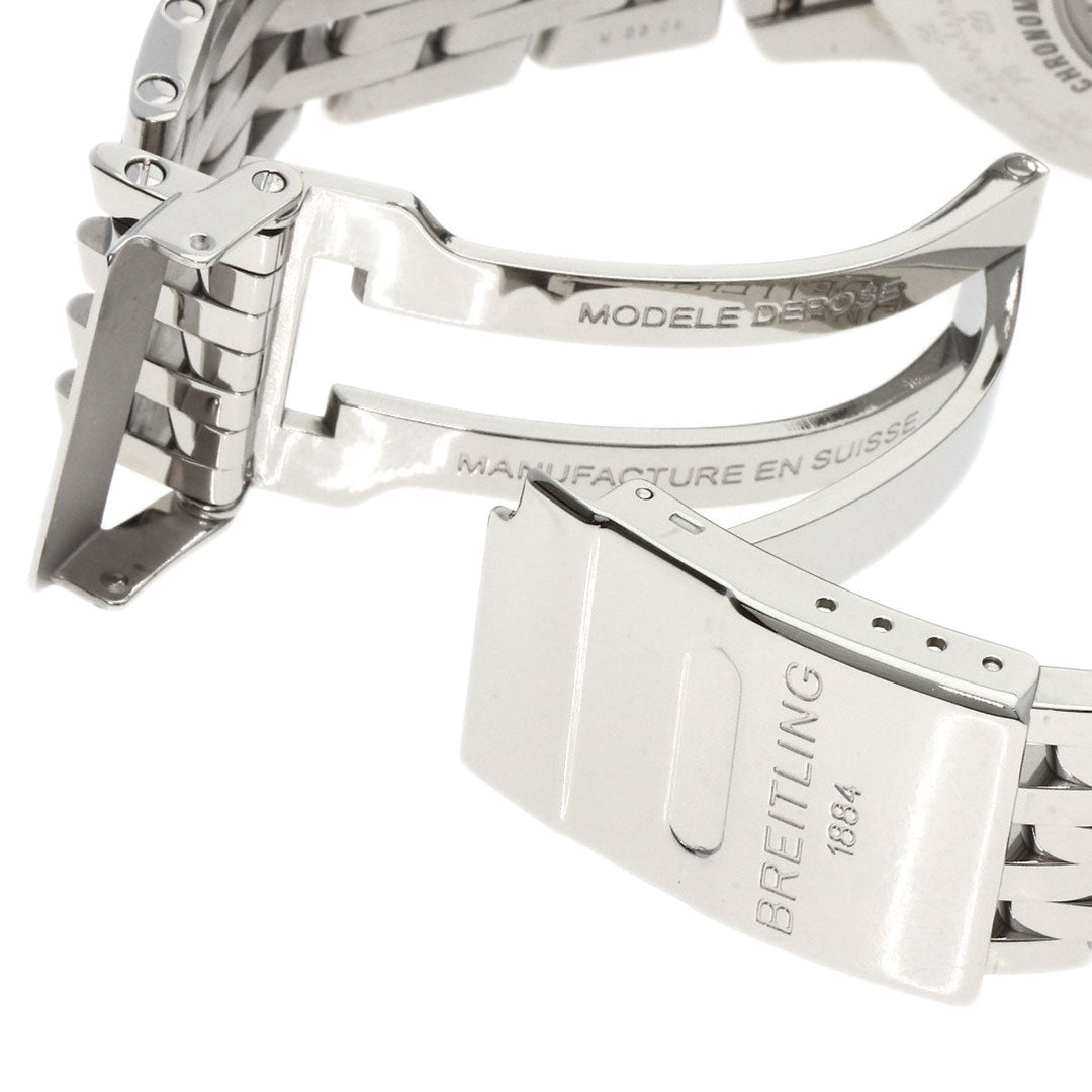 BREITLING Watches A23322 Stainless Steel Silver Navitimer Chronograph mens Used Authentic