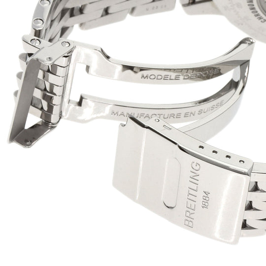 BREITLING Watches A23322 Stainless Steel Silver Navitimer Chronograph mens Used Authentic