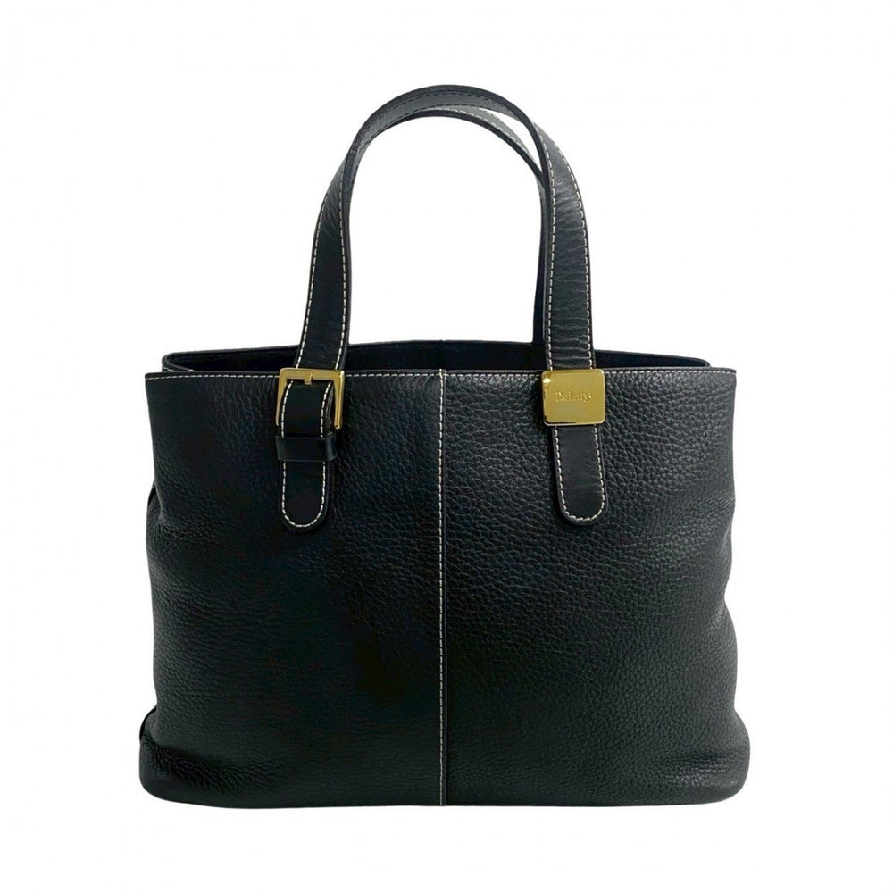 BURBERRY Handbag leather black