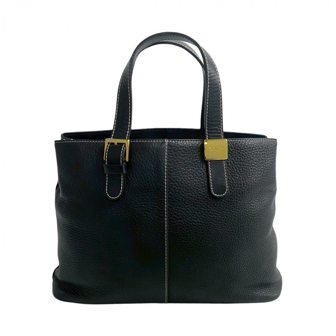 BURBERRY Handbag leather black