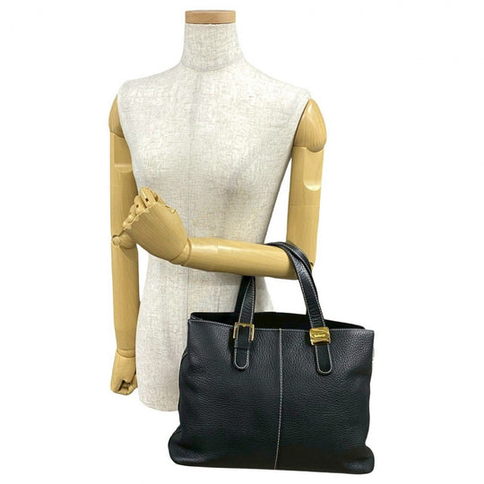 BURBERRY Handbag leather black