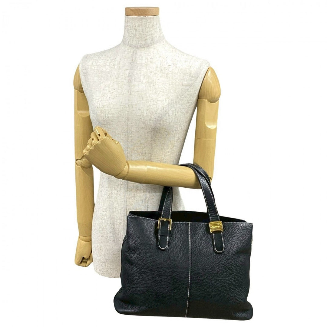 BURBERRY Handbag leather black