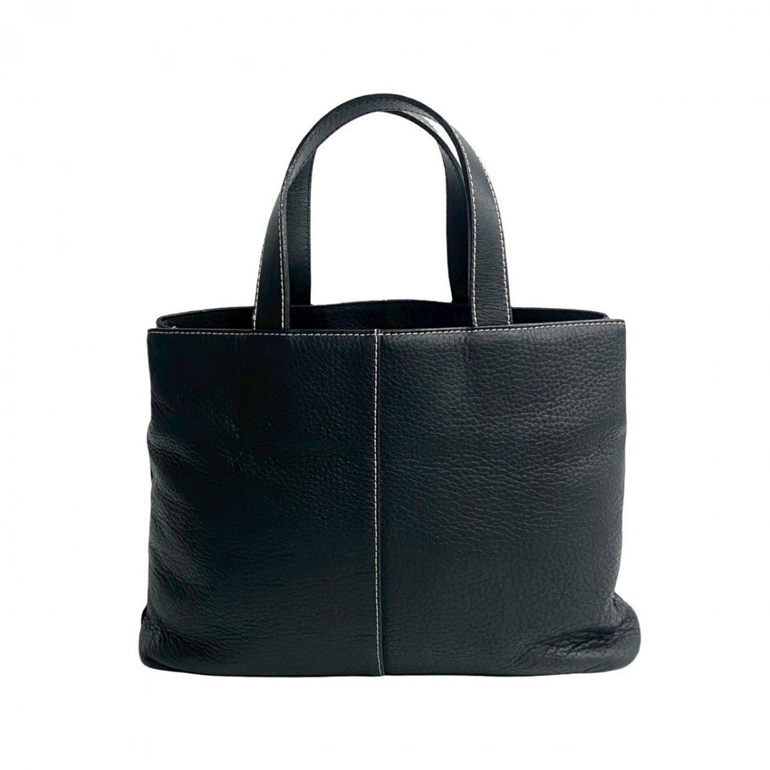 BURBERRY Handbag leather black