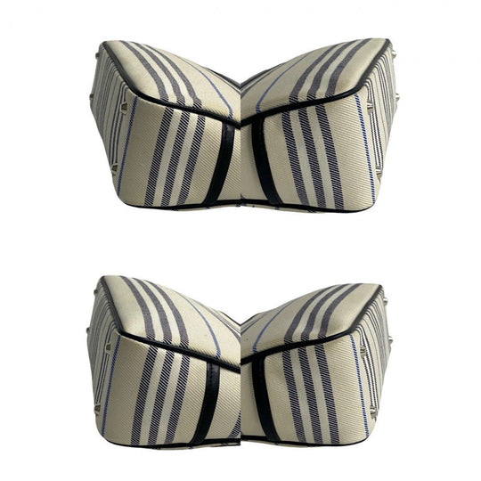 BURBERRY Shoulder Bag canvas white