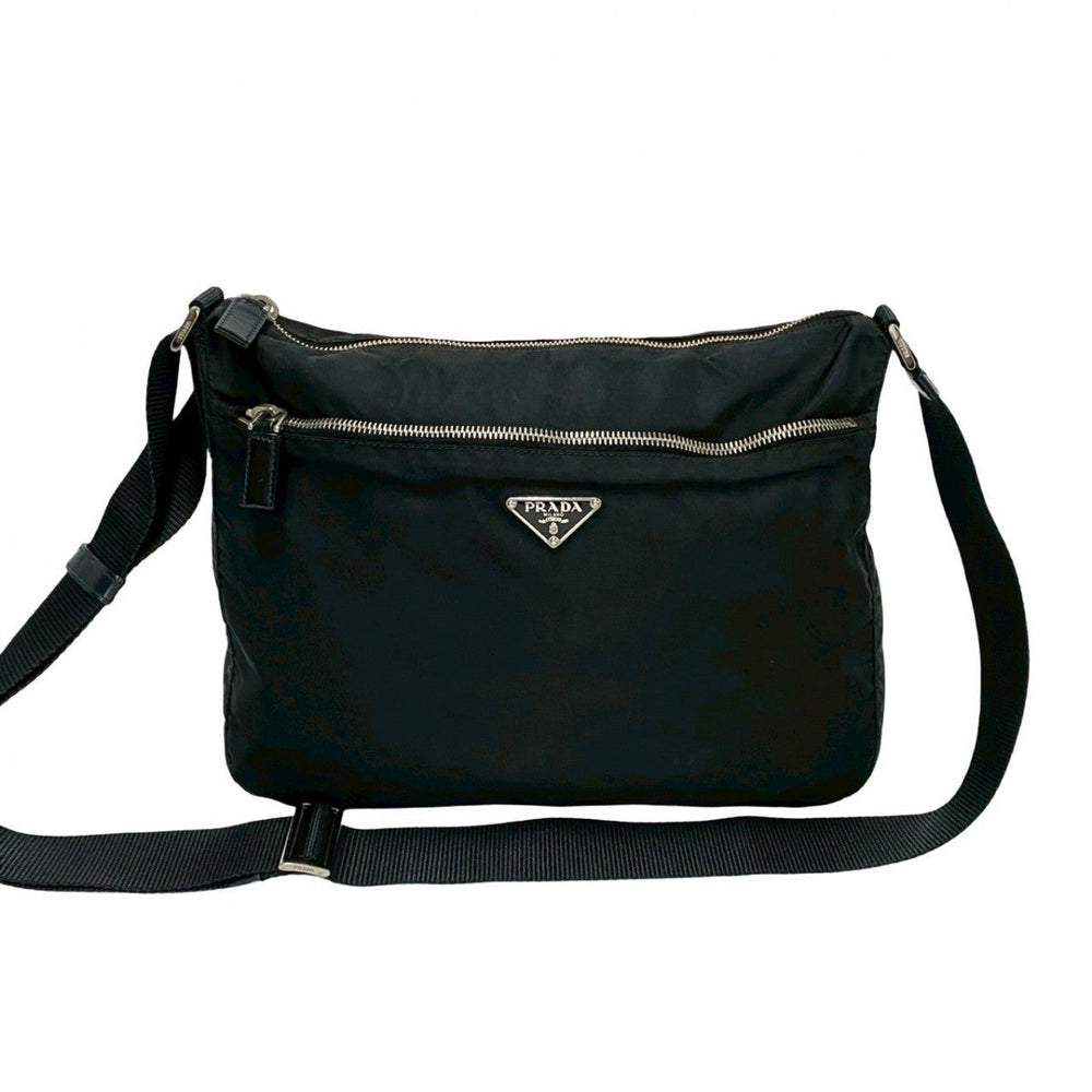 PRADA Shoulder Bag Nylon black