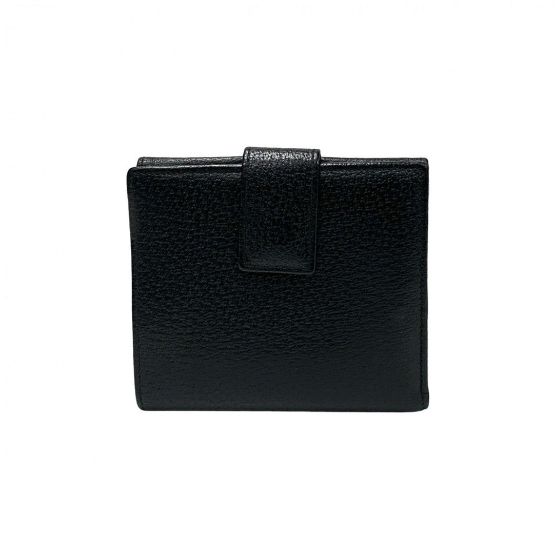 GUCCI Bifold Wallet leather black