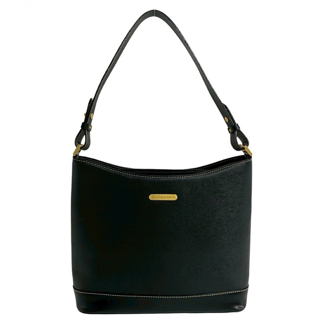BURBERRY Shoulder Bag leather black