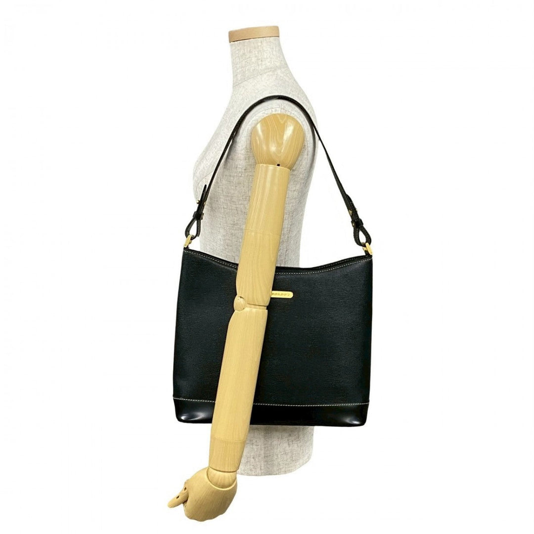 BURBERRY Shoulder Bag leather black
