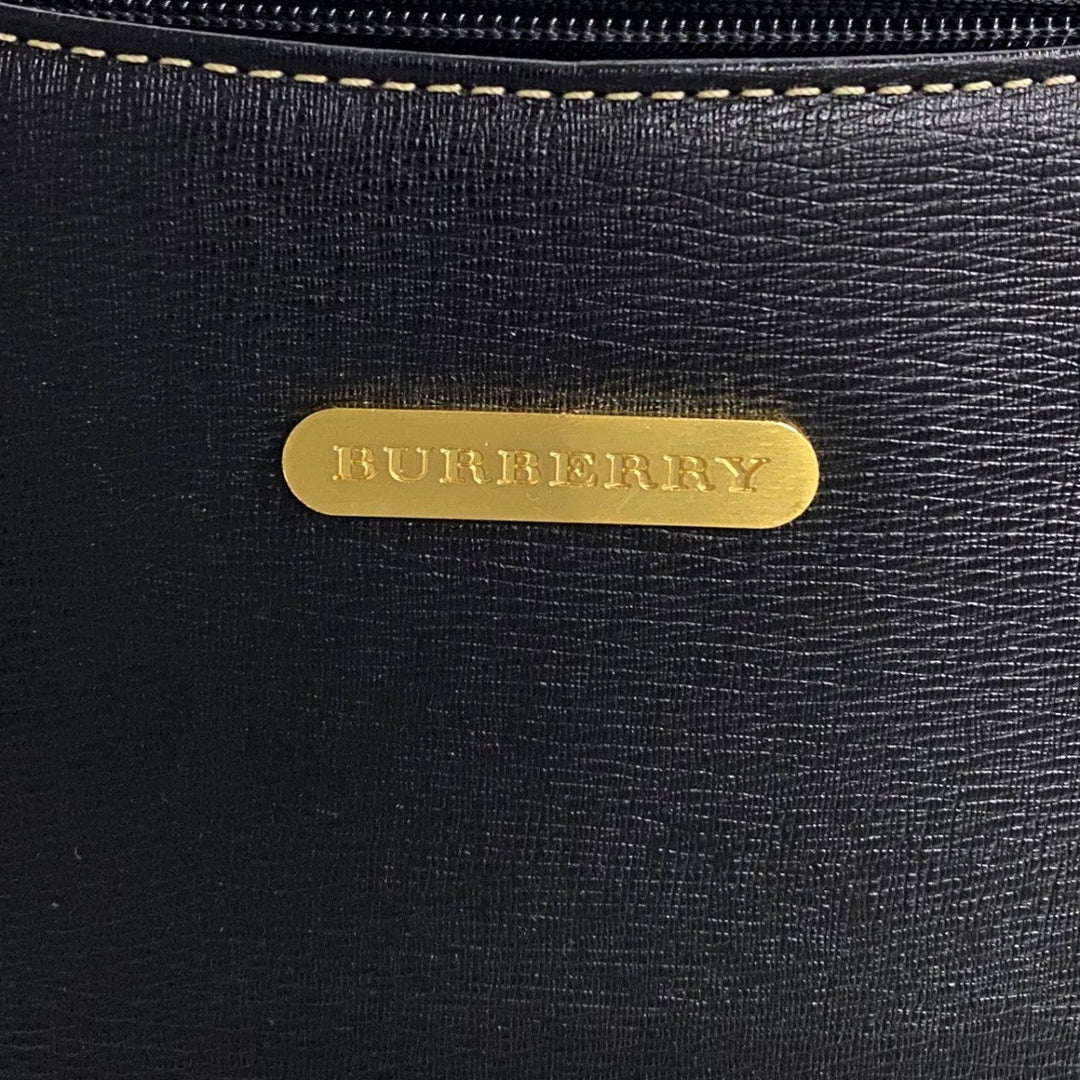 BURBERRY Shoulder Bag leather black
