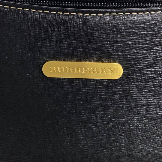 BURBERRY Shoulder Bag leather black
