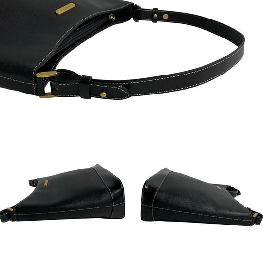 BURBERRY Shoulder Bag leather black