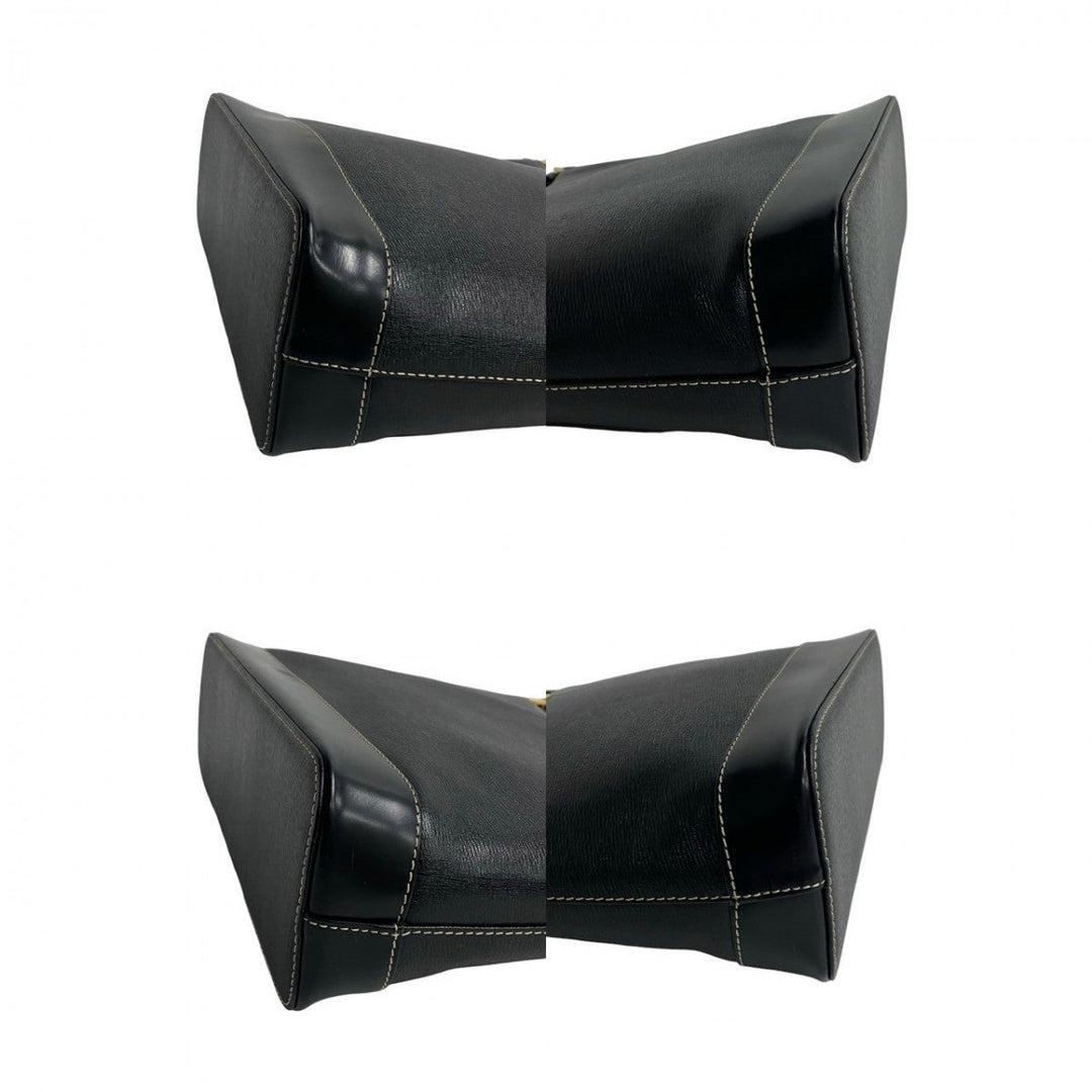 BURBERRY Shoulder Bag leather black