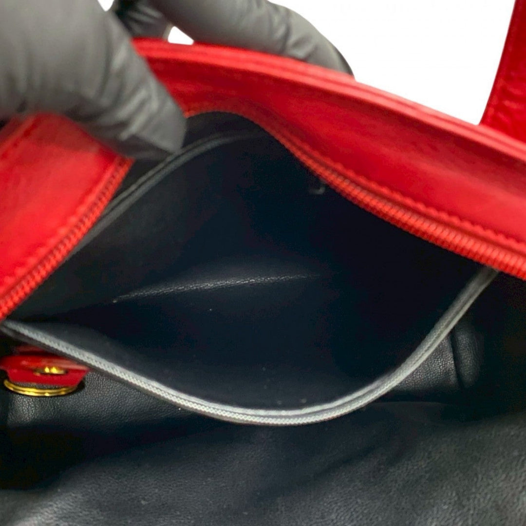 Dior Shoulder Bag leather Red