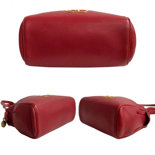 Dior Shoulder Bag leather Red