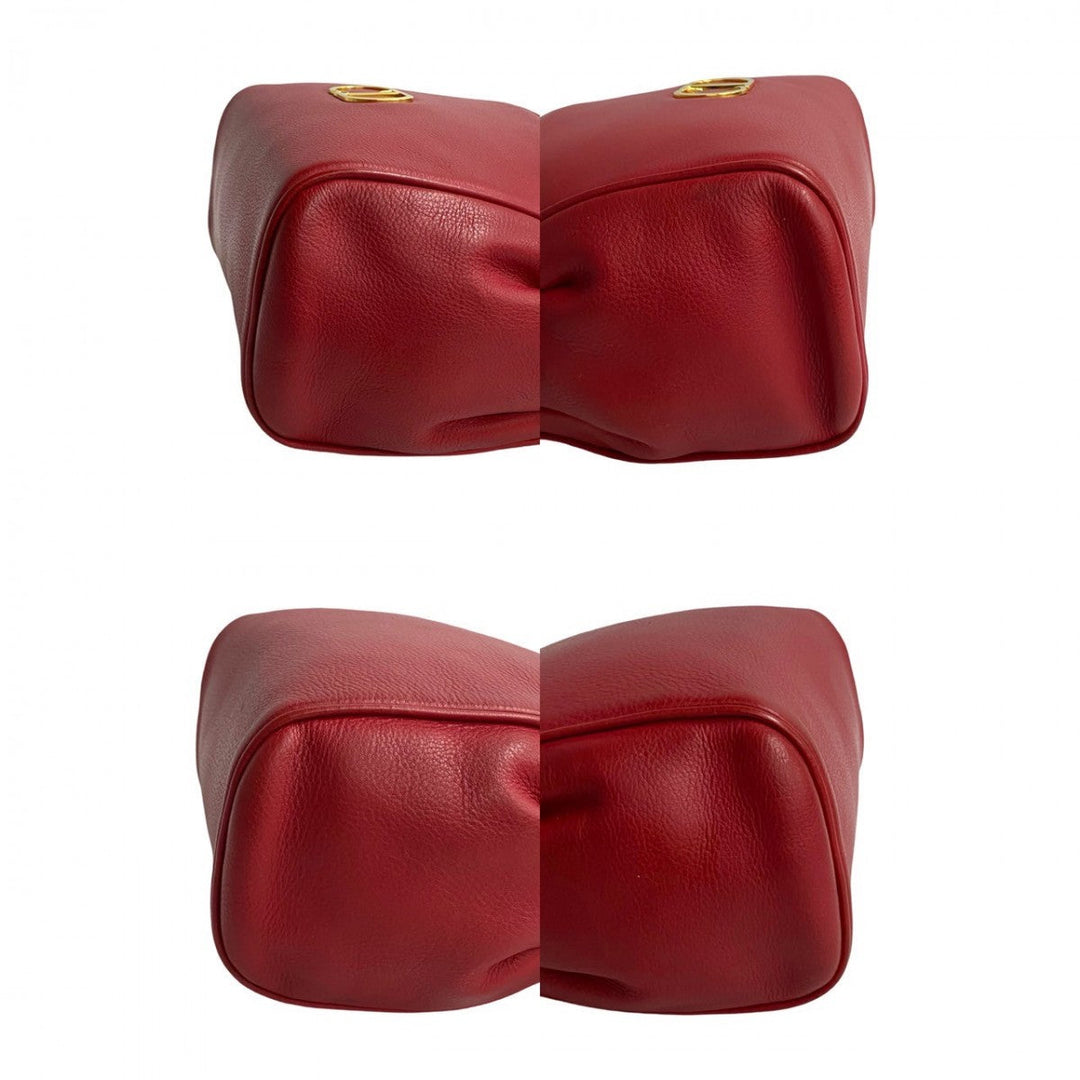 Dior Shoulder Bag leather Red
