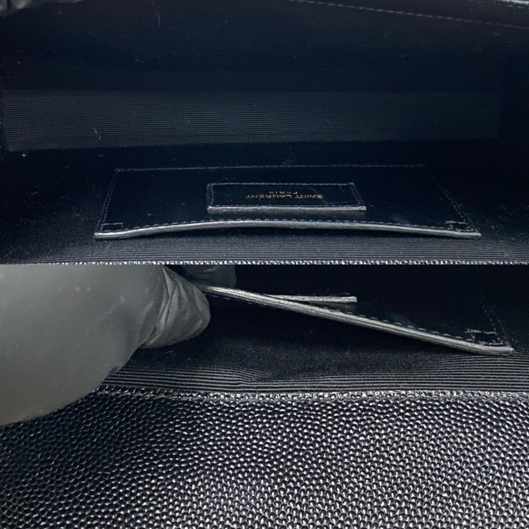 YVES SAINT LAURENT Shoulder Bag leather black