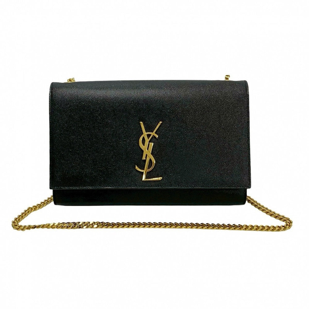 YVES SAINT LAURENT Shoulder Bag leather black