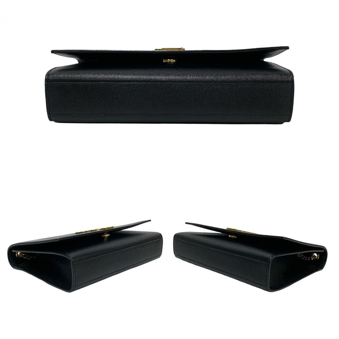 YVES SAINT LAURENT Shoulder Bag leather black