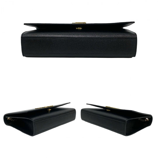 YVES SAINT LAURENT Shoulder Bag leather black