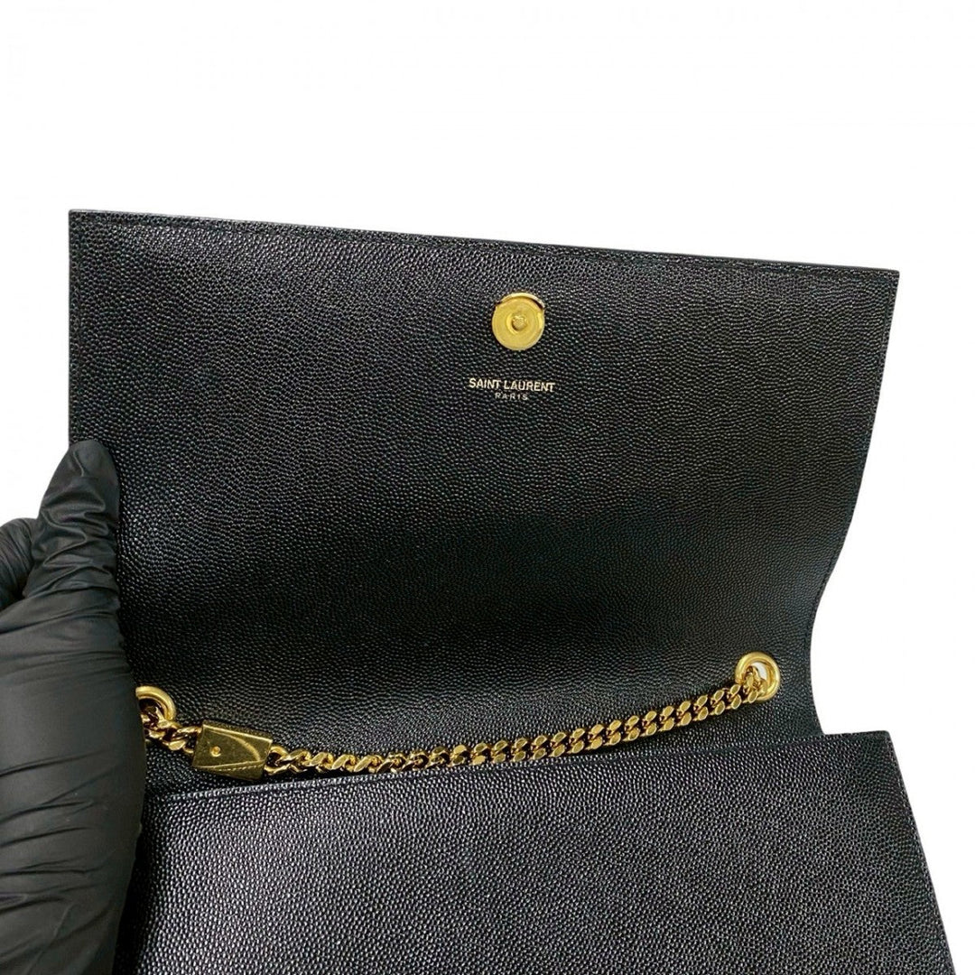 YVES SAINT LAURENT Shoulder Bag leather black