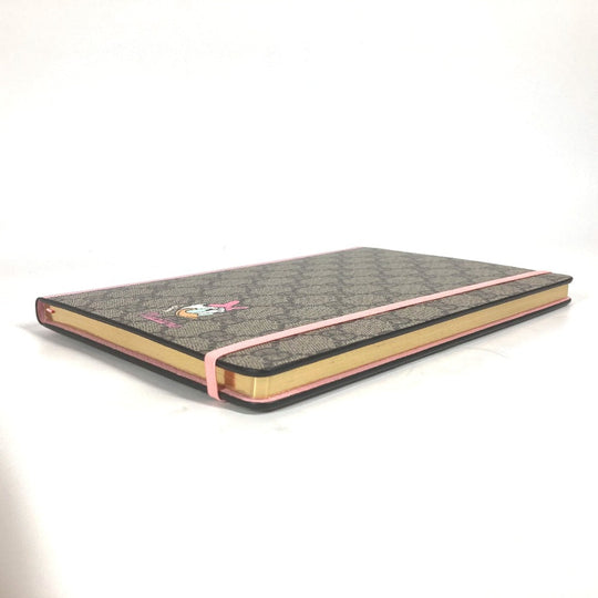 GUCCI Other stationery PVC beige Memo Pad Notebook Stationery Disney collaboration DISNEY Daisy Duck GG Supreme Women Used Authentic