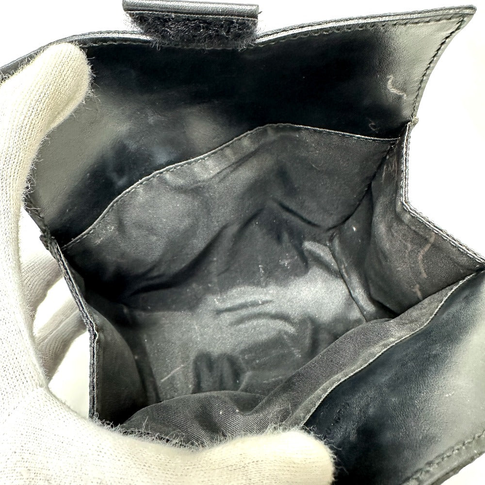 GUCCI Pouch 39.0911 GG canvas black GG Cosmetics Pouch Women Used Authentic