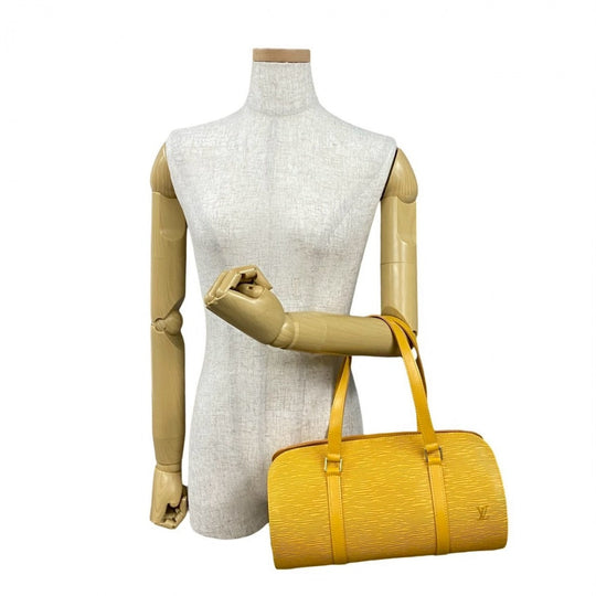 LOUIS VUITTON Handbag M52229 Epi Leather yellow Epi Suflo